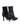 Dillon Stretch Ankle Boots - Black Stretch Leather