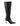 Divine Knee High Stretch Boots - Black Stretch