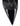 Women's black patent leather kitten heel pointed toe slingback with asymmetric strap detail