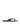 Women's chocolate brown leather flat thongs with gold embellishment 