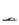 Women's chocolate brown leather flat thongs with gold embellishment 