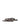 Women's chocolate brown leather flat thongs with gold embellishment 