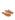 Women's tan leather flat thongs with gold embellishment 