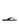 Women's black leather flat thongs 