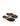Women's tobacco suede flat thongs