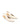 Women's cream leather point toe slingback pumps 