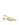 Women's custard yellow leather point toe slingback pumps 