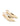 Women's custard yellow leather point toe slingback pumps 