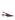 Women's red wine leather point toe slingback pumps 