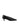 Black smooth leather closed pointed heel