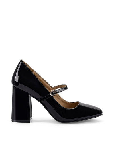 Women s Block Heel Shoes Nude White Block Heels Siren Shoes