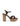 Hannah Platform Sandals - Chocolate Brown Suede & Cork