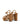 Hannah Platform Sandals - Tobacco Brown Suede