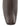 Women's chocolate brown leather ankle boot in stretch leather with block heel and square toe 