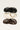 Latvia Flatform Sandals - Black Leather