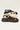 Latvia Flatform Sandals - Chocolate Brown Leather