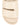 Women's beige leather footbed slide with puffy vamp upper
