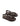 Laia Flatform Sandals - Chocolate Brown Leather