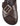 Lake Footbed Slides - Chocolate Brown Leather