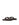 Women's chocolate brown leather footbed slide thongs with flat sole and gold embellishment