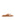 Women's tan leather leather footbed slide thongs with flat sole and gold embellishment