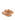 Women's tan leather leather footbed slide thongs with flat sole and gold embellishment