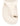 Women's white cream leather sandal with footbed sole and gold accent details