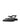 Women's strappy footbed sandal in black leather
