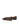 Women's chocolate brown suede flat pump with pointed toe