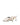 Women's open toe pointed stiletto heeled mule in chalk white leather
