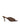 Women's chocolate suede stiletto mule with v cut throat
