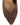Women's chocolate suede stiletto mule with v cut throat