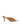 Women's tobacco tan suede stiletto heel mule with deep cut throat