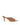 Women's tobacco tan suede stiletto heel mule with deep cut throat