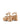 Women's natural raffia platform strappy sandal