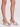 Marissa Heeled Mules - Chalk White Leather
