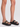 Aphrodite Woven Flatforms - Black Weave/Black