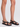 Laia Flatform Sandals - Black Leather