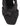 Women's black satin stiletto mules with square toe and knot detailing