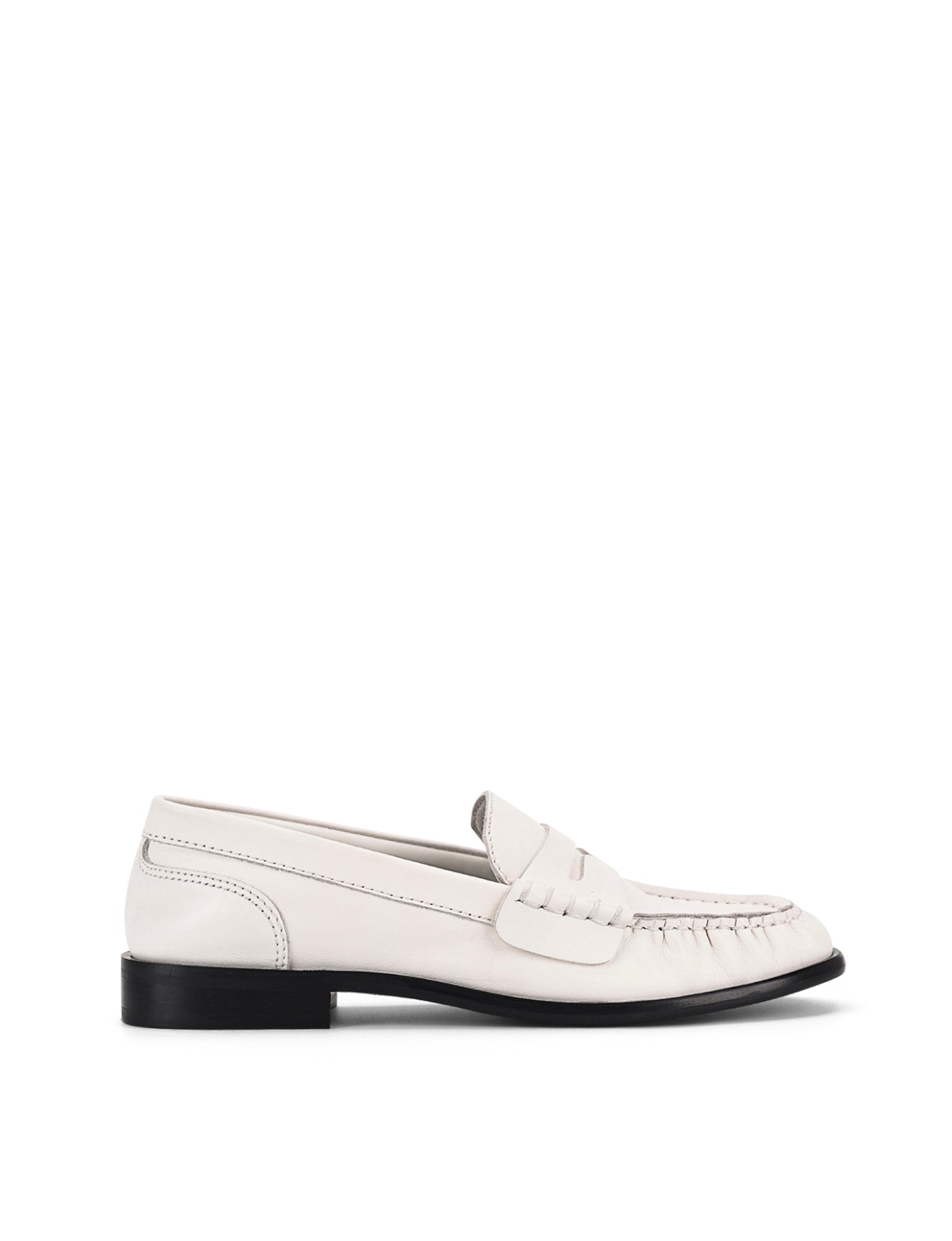Paddy Loafers - Chalk White Leather