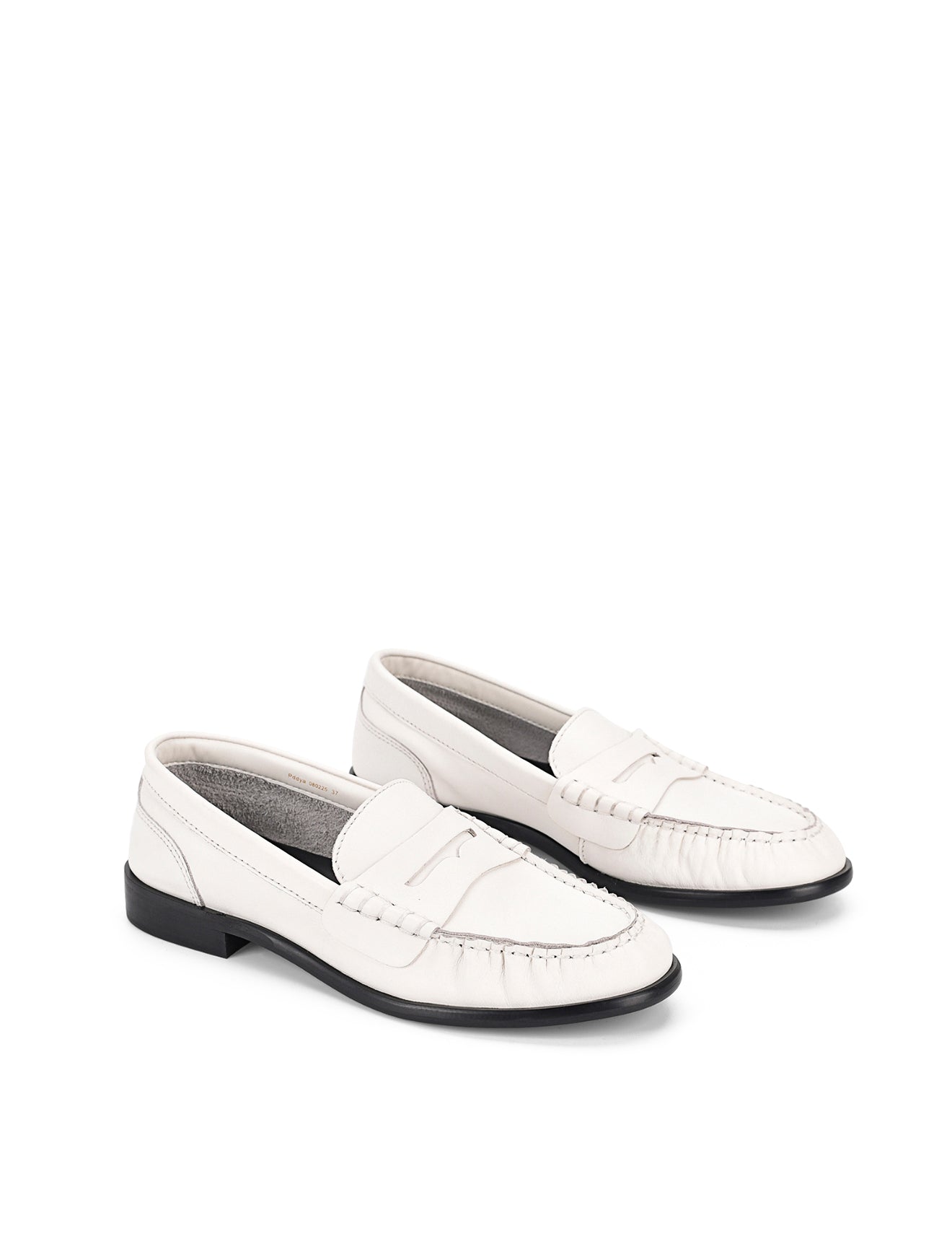 Paddy Loafers - Chalk White Leather