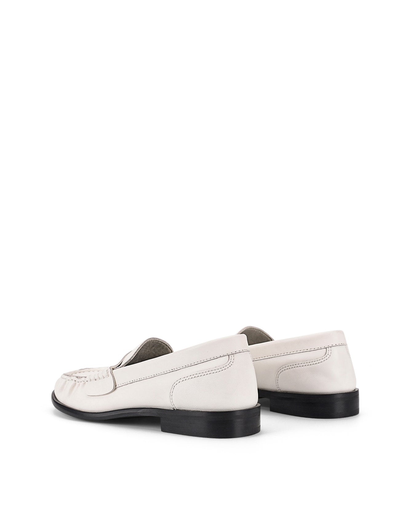 Paddy Loafers - Chalk White Leather