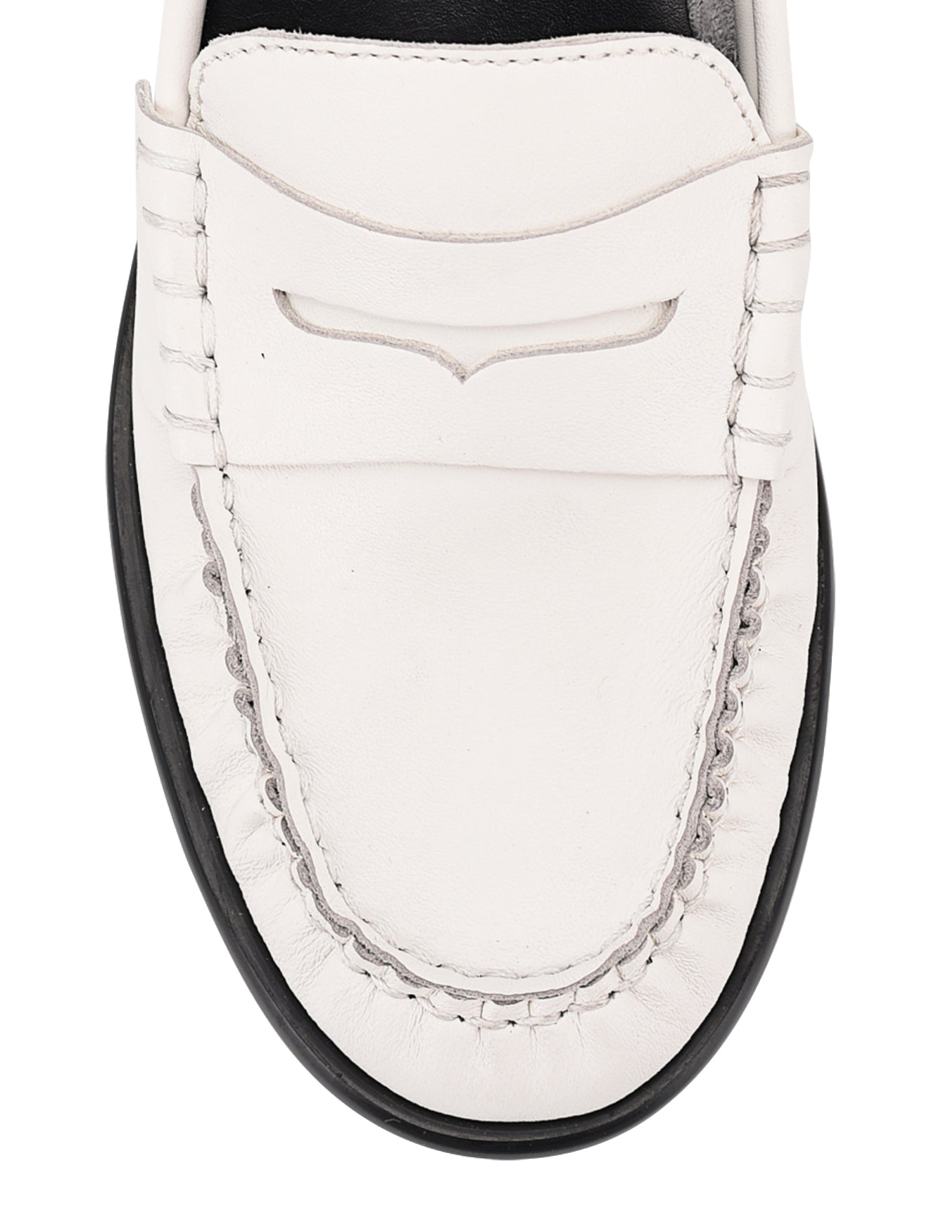 Paddy Loafers - Chalk White Leather
