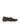 Women's chocolate brown suede flat loafer