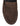 Women's chocolate brown suede flat loafer