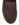 Women's chocolate brown suede flat loafer