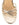 Women's gold metallic leather espadrille style roped wedge 
