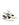 Women's white patent leather block heel slingbacks