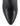 Women's black leather chelsea booth with stacked block heel, pointed toe and elastic gusset