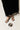 Sardinia Thong Heels - Black Leather